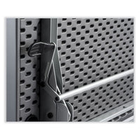 Flip-n-store Training Table, Rectangular, 24 X 60 X 29.5, Charcoal Gray, Ships In 1-3 Business Days