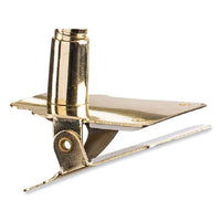 Brass Reading Light, Gooseneck, 10" High, Gold, Ships In 1-3 Business Days