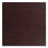 Cafe Table, 36" Diameter X 42h, Round Top/base, Mahogany Top, Gray Base, Ships In 1-3 Business Days