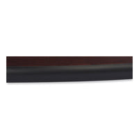 Cafe Table, 36" Diameter X 30h, Round Top/base, Mahogany Top, Gray Base, Ships In 1-3 Business Days