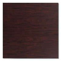 Cafe Table, 36" Diameter X 30h, Round Top/x-base, Mahogany Top, Gray Base, Ships In 1-3 Business Days
