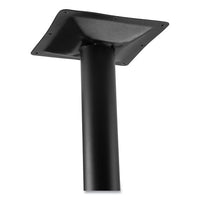Cafe Table, 36" Diameter X 42h, Round Top/base, Gray Nebula Top, Black Base, Ships In 1-3 Business Days