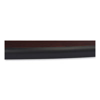 Cafe Table, 36" Diameter X 36h, Round Top/base, Mahogany Top, Black Base, Ships In 1-3 Business Days