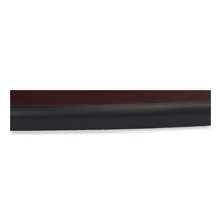 Cafe Table, 36" Diameter X 30h, Round Top/base, Mahogany Top, Black Base, Ships In 1-3 Business Days