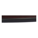 Cafe Table, 36" Diameter X 30h, Round Top/base, Mahogany Top, Black Base, Ships In 1-3 Business Days