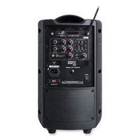 Wireless Pa System With Wireless Headset Microphone, 40 W, Black, Ships In 1-3 Business Days