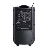 Wireless Pa System With Wireless Headset Microphone, 40 W, Black, Ships In 1-3 Business Days