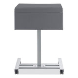 Sit-stand Student Desk Pro, 23.5" X 19.5" X 28.5" To 41.75",  Charcoal Gray, Ships In 1-3 Business Days