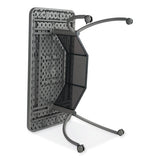 Teacher's Workpod Desk, 48" X 24" X 30", Charcoal Slate, Ships In 1-3 Business Days