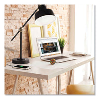 Wellness Series Balance Led Desk Lamp, 4" To 18" High, Black, Ships In 1-3 Business Days