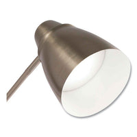 Wellness Series Harmonize Led Desk Lamp, 5" To 19" High, Silver, Ships In 1-3 Business Days