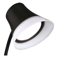 Wellness Series Shine Led Desk Lamp, 12" To 17" High, Black, Ships In 1-3 Business Days