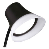 Wellness Series Shine Led Desk Lamp, 12" To 17" High, Black, Ships In 1-3 Business Days