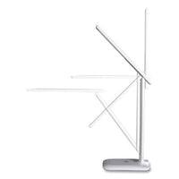 Wellness Series Slimline Led Desk Lamp, 5" To 20.25" High, White, Ships In 1-3 Business Days