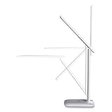 Wellness Series Slimline Led Desk Lamp, 5" To 20.25" High, White, Ships In 1-3 Business Days