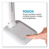 Wellness Series Slimline Led Desk Lamp, 5" To 20.25" High, White, Ships In 1-3 Business Days