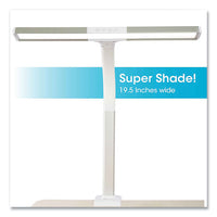 Perform Led Clamp Lamp With Three Color Modes, 16" To 24.75" High, White, Ships In 1-3 Business Days