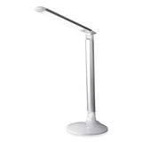 Wellness Series Command Led Desk Lamp With Voice Assistant, 17.75" To 29" High, Silver, Ships In 1-3 Business Days
