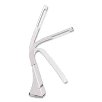 Wellness Series Recharge Led Desk Lamp, 10.75" To 18.75" High, White, Ships In 1-3 Business Days
