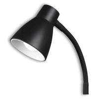 Wellness Series Infuse Led Desk Lamp With Wireless And Usb Charging, 15.5" High, Black, Ships In 1-3 Business Days