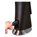 Rise Led Desk Lamp With Digital Display, 12" To 19" High, Black, Ships In 1-3 Business Days