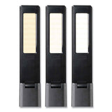 Rise Led Desk Lamp With Digital Display, 12" To 19" High, Black, Ships In 1-3 Business Days