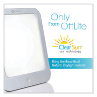 Wellness Series Clearsun Led Light Therapy Lamp, 7.88" High, White, Ships In 1-3 Business Days