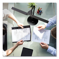 Wellness Series Pivot Led Desk Lamp With Dual Shades, 13.25" To 26" High, Black, Ships In 1-3 Business Days