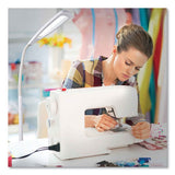 Flex Led Floor Lamp, 49" To 71" High, White, Ships In 1-3 Business Days