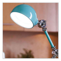 Wellness Series Revive Led Desk Lamp, 15.5" High, Turquoise, Ships In 1-3 Business Days