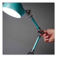Wellness Series Revive Led Desk Lamp, 15.5" High, Turquoise, Ships In 1-3 Business Days