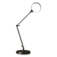 Wellness Series Refine Led Desk Lamp, 27" High, Antiqued Brass, Ships In 1-3 Business Days