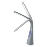 Cool Breeze Fan Lamp, 15" To 26.5" High, Gray, Ships In 1-3 Business Days