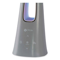 Cool Breeze Fan Lamp, 15" To 26.5" High, Gray, Ships In 1-3 Business Days
