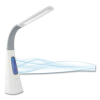 Cool Breeze Fan Lamp, 15" To 26.5" High, White, Ships In 1-3 Business Days