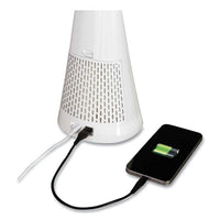 Wellness Series Sanitizingpro Led Desk Lamp And Uv Air Purifier, 15" To 25" High, White, Ships In 1-3 Business Days