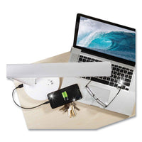 Wellness Series Sanitizing Emerge Led Desk Lamp, 23" High, White, Ships In 1-3 Business Days