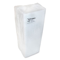 Supermarket Tray, #25pz, 15 X 8 X 1.25, White, Foam, 200/carton