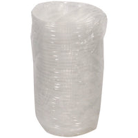 Clearview Dome-style Lid With Tabs, 8.75" Diameter X 0.8" H, Clear, 126/carton