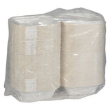 Earthchoice Pfas Free Compostable Hinged Lid Container, 6 X 6 X 3, Natural, Sugarcane, 500/carton