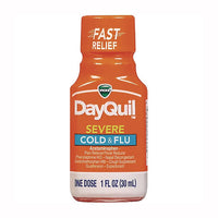 Severe Cold And Flu Relief Liquid, 1 Oz Bottle