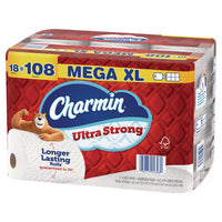 Ultra Strong Bathroom Tissue, Septic Safe, 2-ply, White, 363 Sheets/roll, 18 Rolls/pack