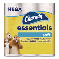 Essentials Soft Bathroom Tissue, Septic Safe, 2-ply, White, 330 Sheets/roll, 9 Rolls/pack, 4 Packs/carton