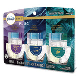 Plug Air Freshener Refills, Mountain/ocean/rainforest, 2.63 Oz, 3/pack, 6 Packs/carton