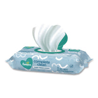 Complete Clean Baby Wipes, 1-ply, 6.8 X 7, Baby Fresh, White, 72/pack