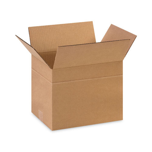 Multi-depth Shipping Boxes, Regular Slotted Container (rsc), 8.75" X 11.75" X 6.75" To 8.75", Brown Kraft, 25/bundle