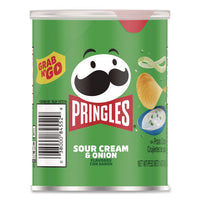 Grab And Go Sour Cream And Onion Crisps, 1.4 Oz Cans, 12/box