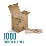 Wood Stirrer, 5.5", 1,000/pack