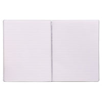 Soft Cover Notebook, College Rule, Pebble Cover, (96) 11 X 8.5 Sheets