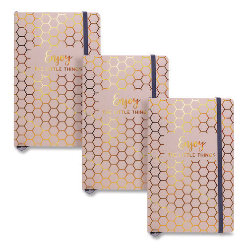 Journal, 1-subject, Medium/college Rule, Taupe Cover, (96) 8.3 X 5.8 Sheets, 3/pack